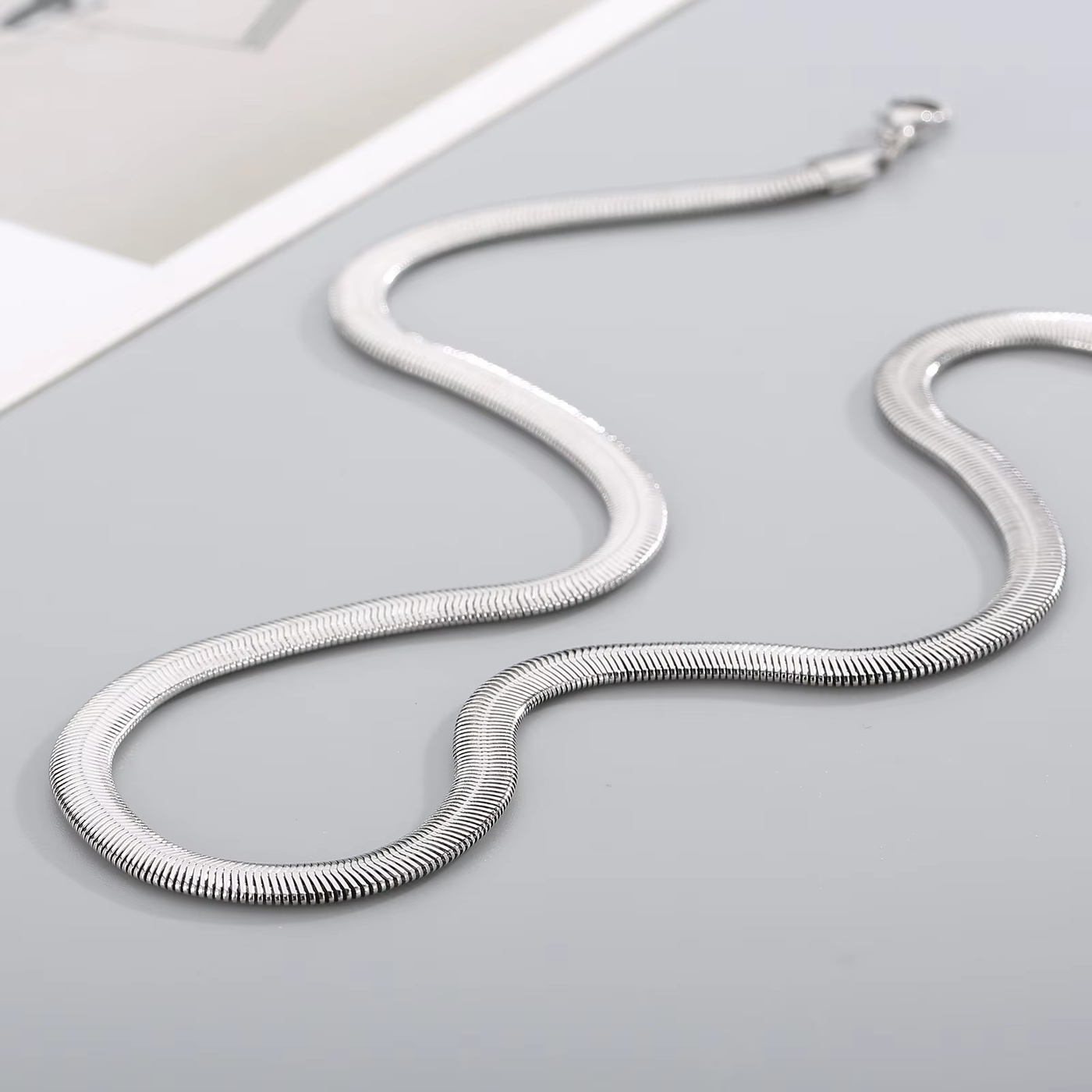 SNAKE CHAIN - SILVER & GOLDEN