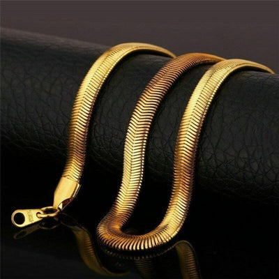 SNAKE CHAIN - SILVER & GOLDEN